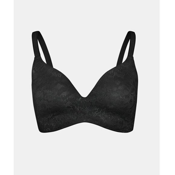 KNIX Lace WingWoman Contour Bra Black Lace Overlay Size 8++ 42G NWT - Picture 1 of 10
